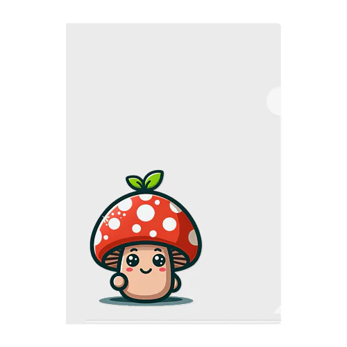 かわいいキノコくん🍄 クリアファイル