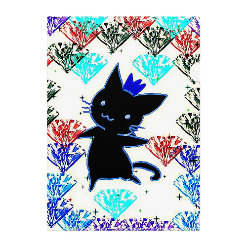 🌹✨Dancing SHADOW Cat✨ クリアファイル