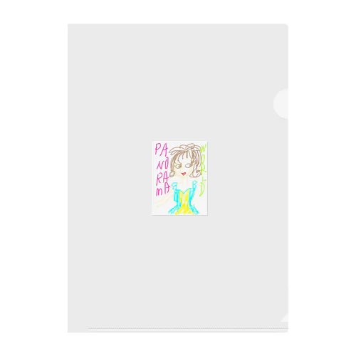 PANOちゃん Clear File Folder