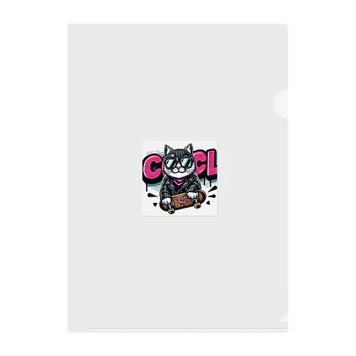 COOL　CAT 1 Clear File Folder