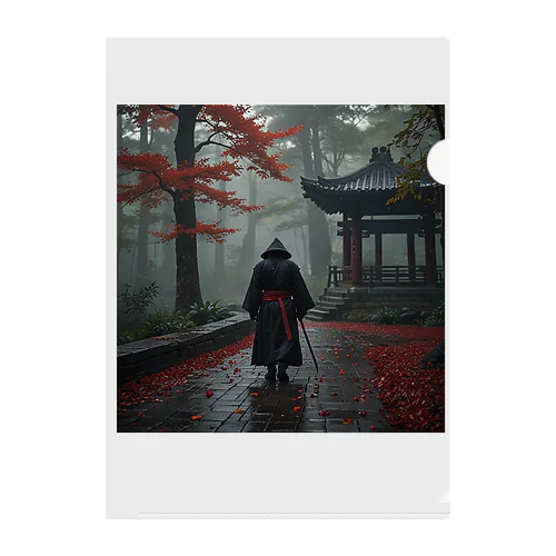 雨の中の侍2 Clear File Folder