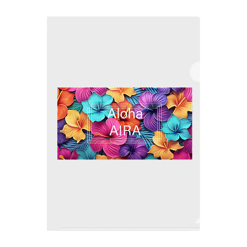 Aloha AIRA クリアファイル