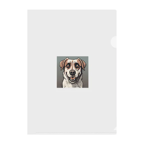 頼れる犬グッズ Clear File Folder