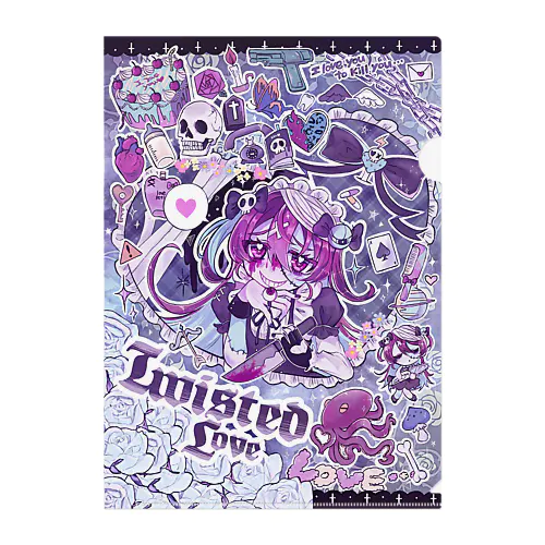 ヤンデレゾンビちゃん Clear File Folder