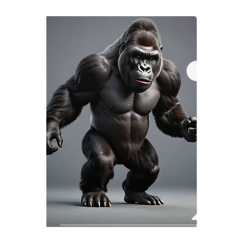 GORILLA Clear File Folder