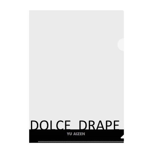 DOLCE  DRAPE クリアファイル