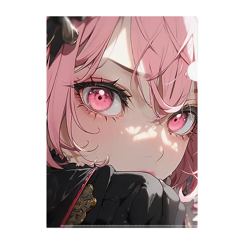 黒服の女王 Clear File Folder