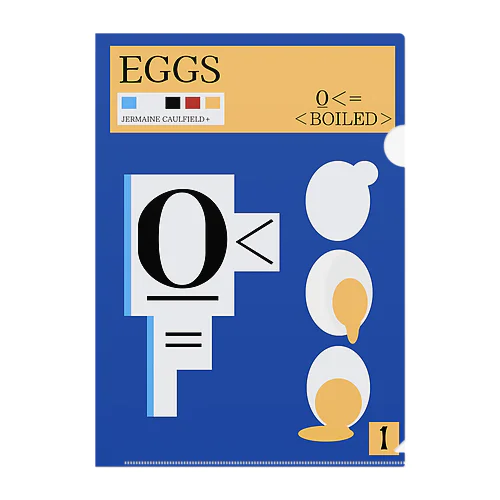 EGGS クリアファイル