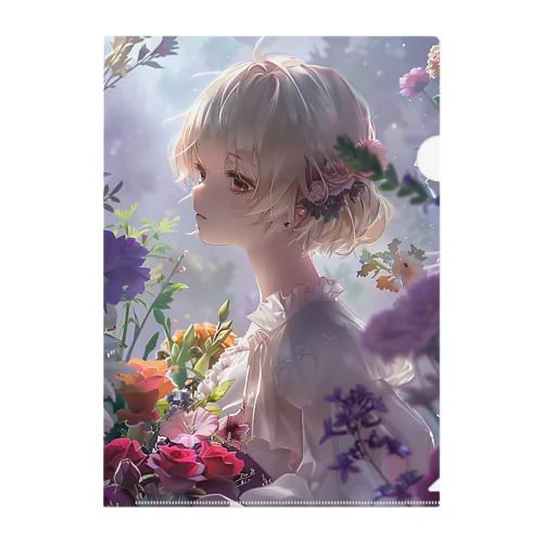 Blossom Serenade Clear File Folder