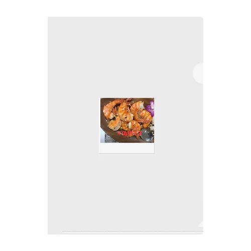 Fake food③ Clear File Folder