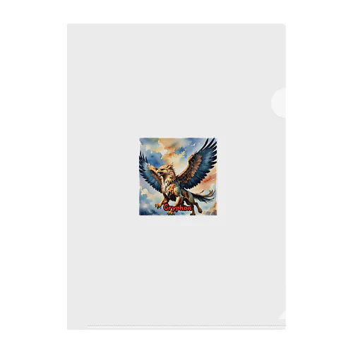 モンスターシリーズ（リアル）：Gryphon Clear File Folder