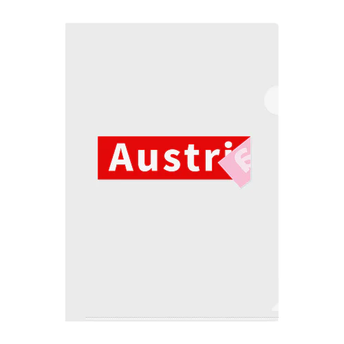 Austria Clear File Folder