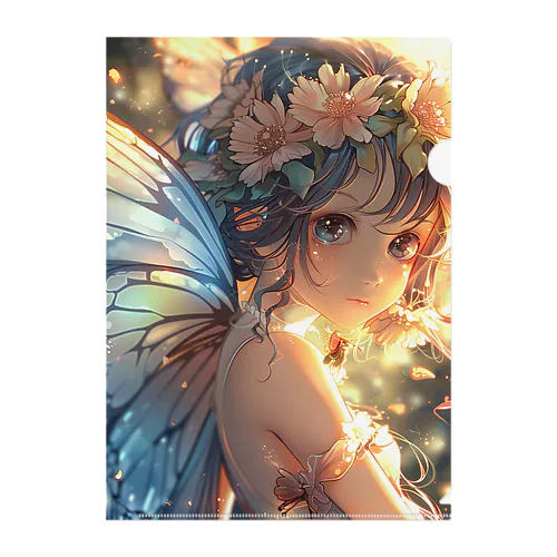 花の妖精　Tomoe bb 2712 クリアファイル