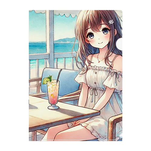 浜辺のカフェで Clear File Folder