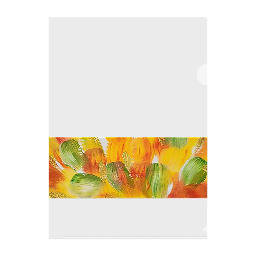 cheerful  Clear File Folder