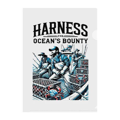 HARNESS THE OCEAN'S BOUNTY クリアファイル