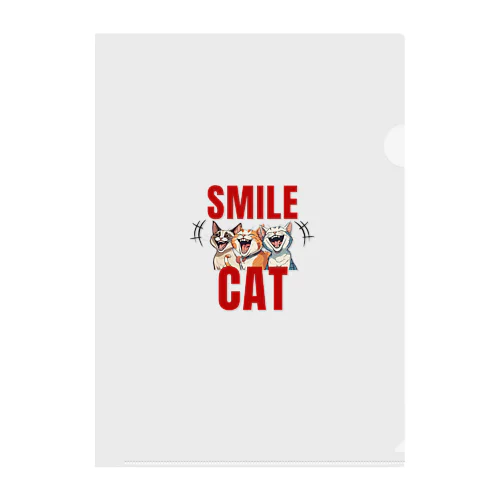 SMILE CAT クリアファイル