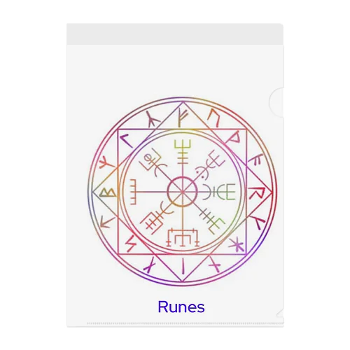 Runes クリアファイル