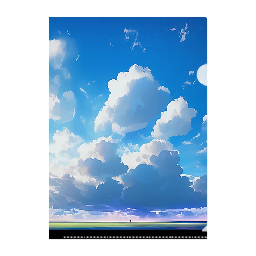 美しい風景 Clear File Folder