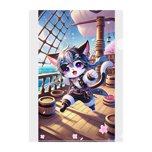 海賊Sakura  クリアファイル