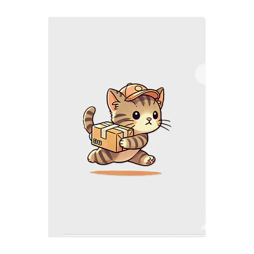 とらねこ便 Clear File Folder