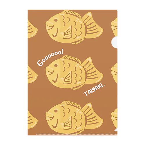 GOOOO!TAIYAKI クリアファイル