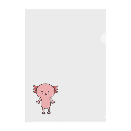 ウーパールーパー Clear File Folder