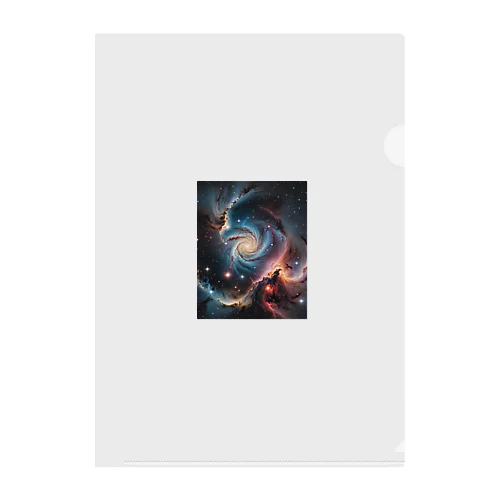 生まれ変わる宇宙 Clear File Folder