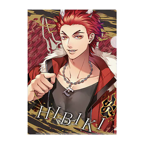 炎道ヒビキ クリアファイル 1th記念衣装 A Clear File Folder