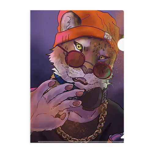 グラフィティライガーさん Clear File Folder