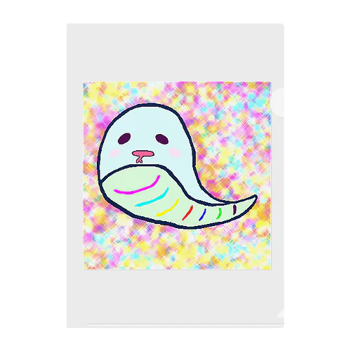 虹色ツチノコの有叶様（あかなさま） Clear File Folder