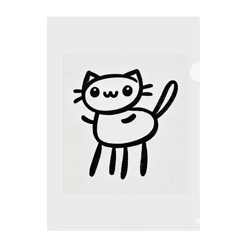 やさしいねこの日  Gentle Cat Days  Clear File Folder