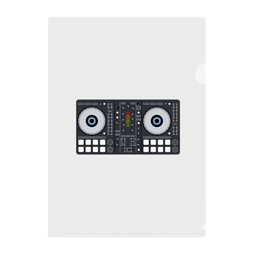 シンプルなDJコントローラーのイラストです! Clear File Folder