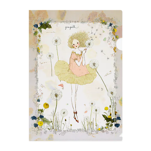 たんぽぽの妖精 Clear File Folder