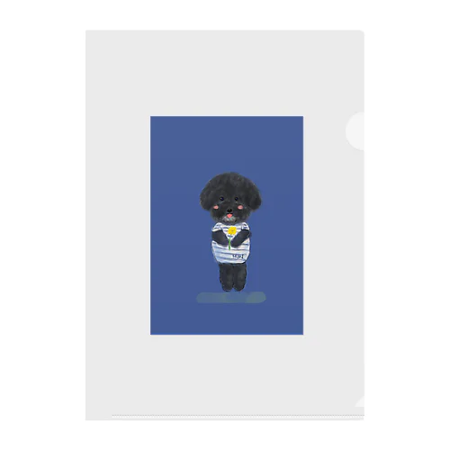 紋吉くん Clear File Folder