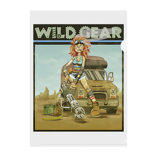 WILD GEAR クリアファイル