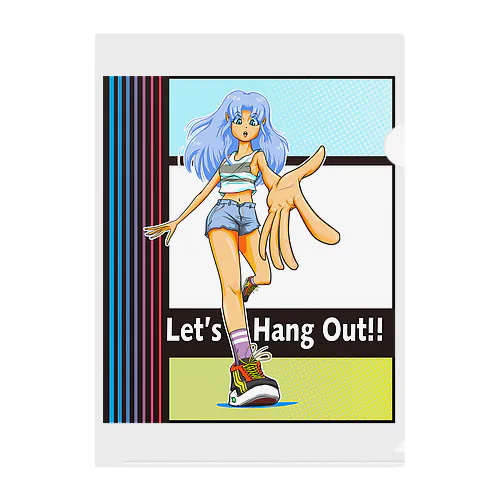 Let's Hang Out!! クリアファイル