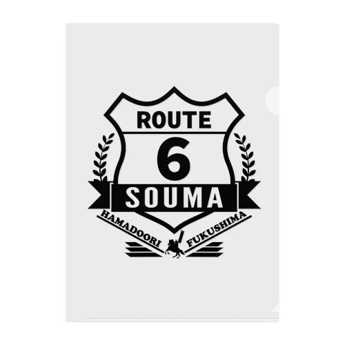 ROUTE6 相馬ver. -騎馬武者- クリアファイル