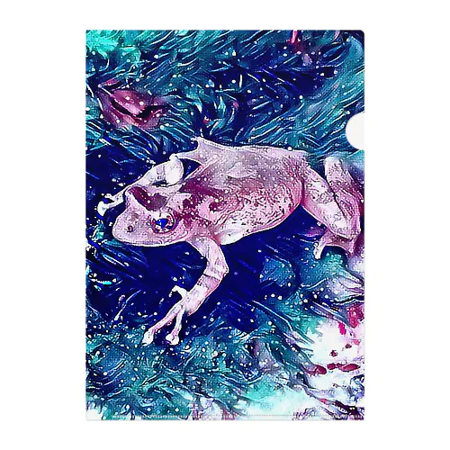 Fantastic Frog -Wild Version- Clear File Folder