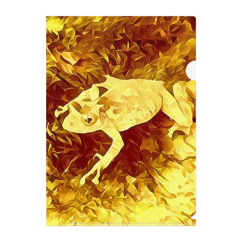 Fantastic Frog -Gold Version- クリアファイル
