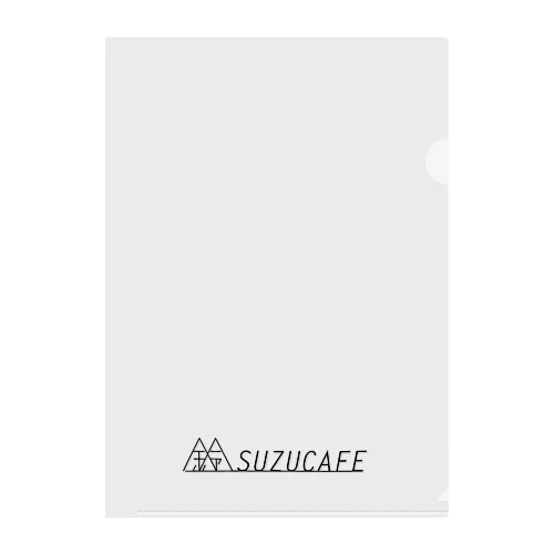 SUZUCAFE Clear File Folder