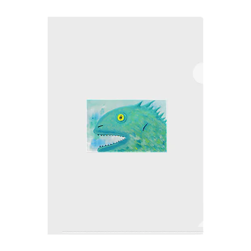 オバケな魚 Clear File Folder