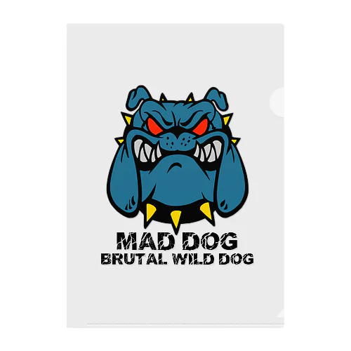 MAD DOG Clear File Folder