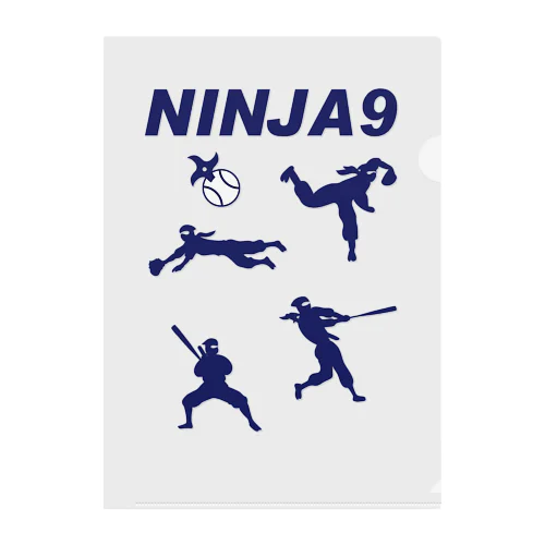 NINJA9 クリアファイル