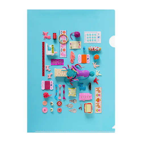 Playful Crafting Clear File Folder