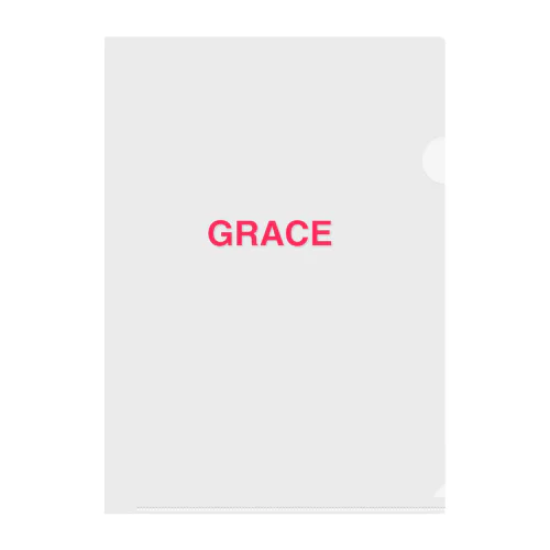 GRACE Clear File Folder