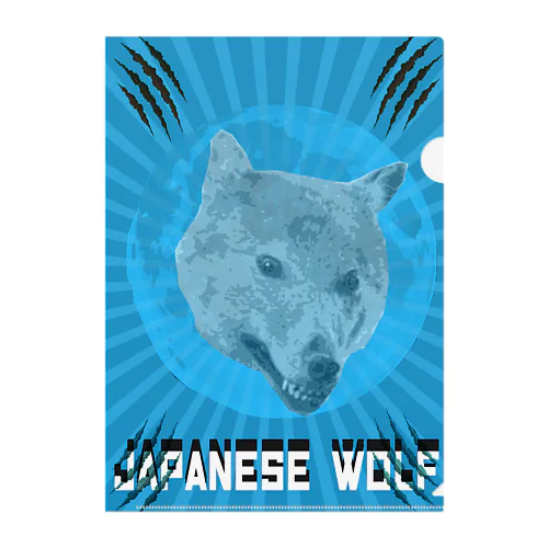 🐺Japanese Wolf 🐺 クリアファイル