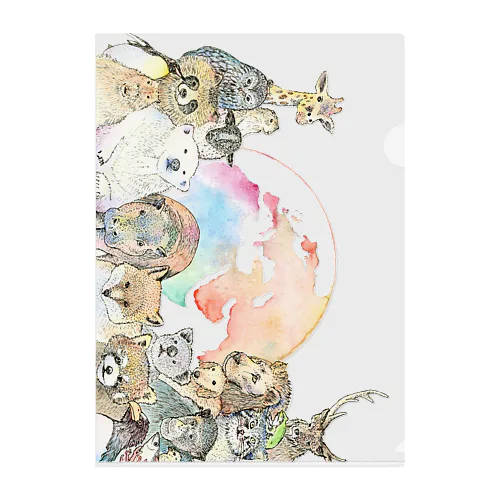 Save our PLANET【文字無し】 Clear File Folder