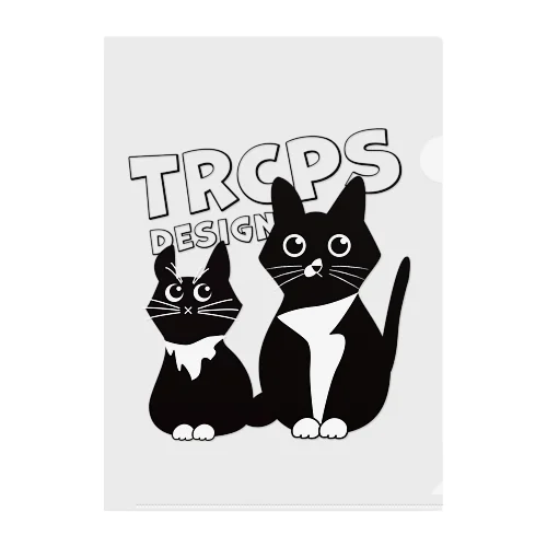 TRCPS DESIGN GOODS  クリアファイル