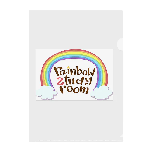 rainbow study room Clear File Folder